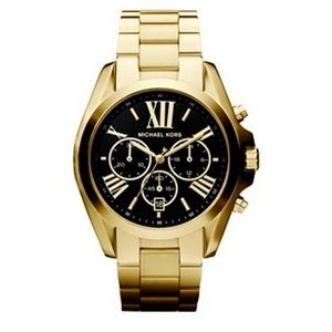 Michael Kors Oversized Bradshaw Gold-Tone Watch